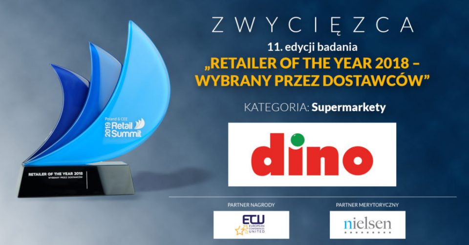 Dino – Supermarket Roku według „Retailer of the Year” 2018